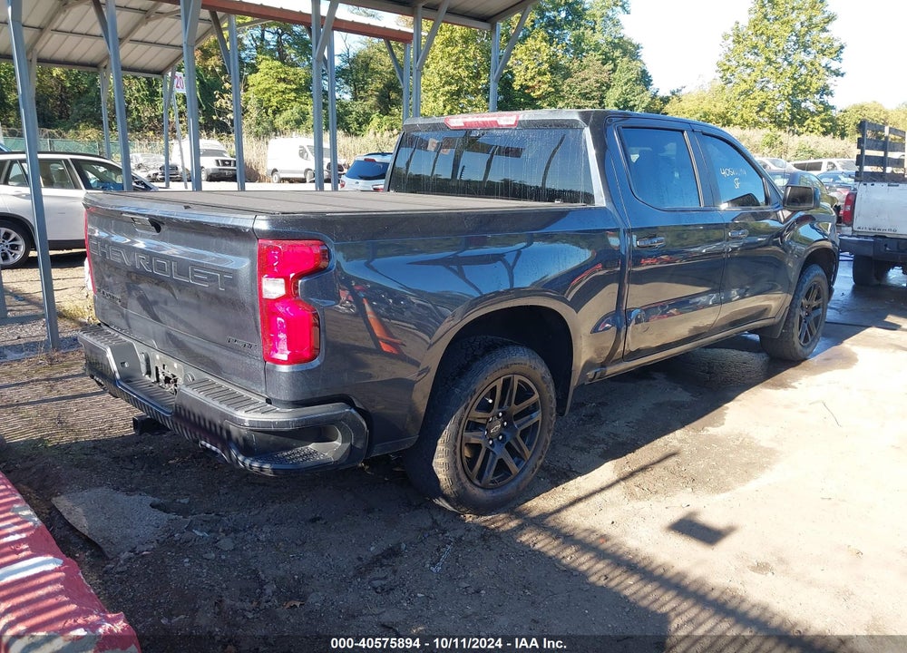 2021 CHEVROLET SILVERADO 1500 4WD SHORT BED RST VIN: 1GCUYEED0MZ427635