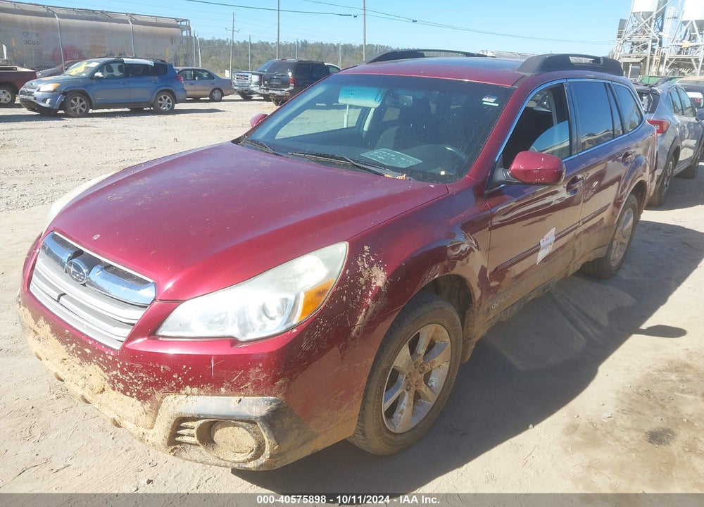 2013 SUBARU OUTBACK 2.5I PREMIUM VIN: 4S4BRCGC4D3202534