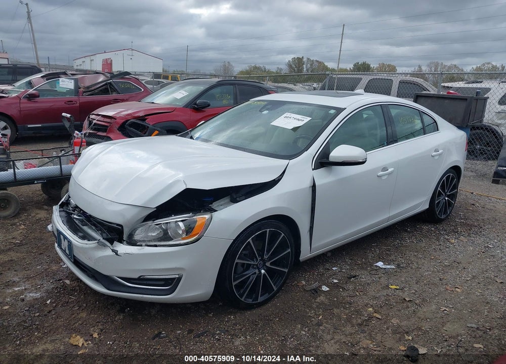 2016 VOLVO S60 T5 DRIVE-E PREMIER VIN: YV126MFK3G2408721
