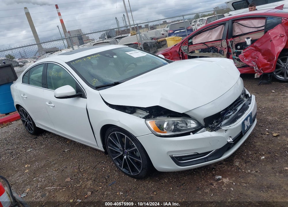 2016 VOLVO S60 T5 DRIVE-E PREMIER VIN: YV126MFK3G2408721