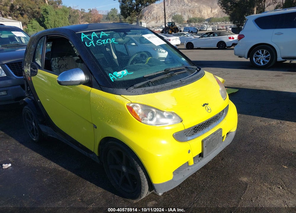 2010 SMART FORTWO PASSION/PURE VIN: WMEEJ3BA0AK366428