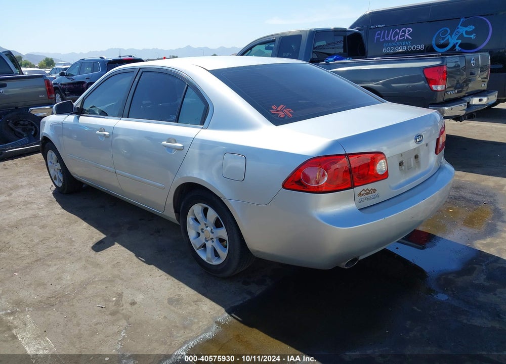 2008 KIA OPTIMA LX V6 VIN: KNAGE124085215511