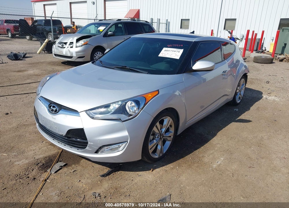 2017 HYUNDAI VELOSTER VALUE EDITION VIN: KMHTC6AD9HU315601