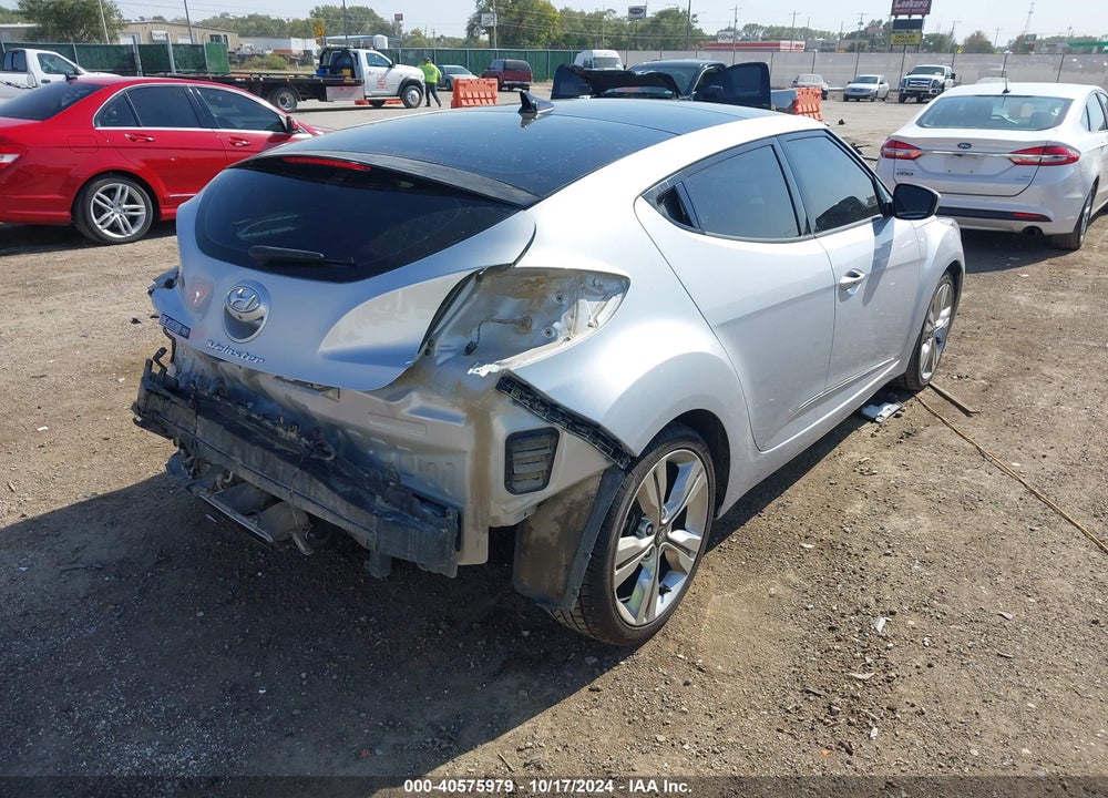 2017 HYUNDAI VELOSTER VALUE EDITION VIN: KMHTC6AD9HU315601