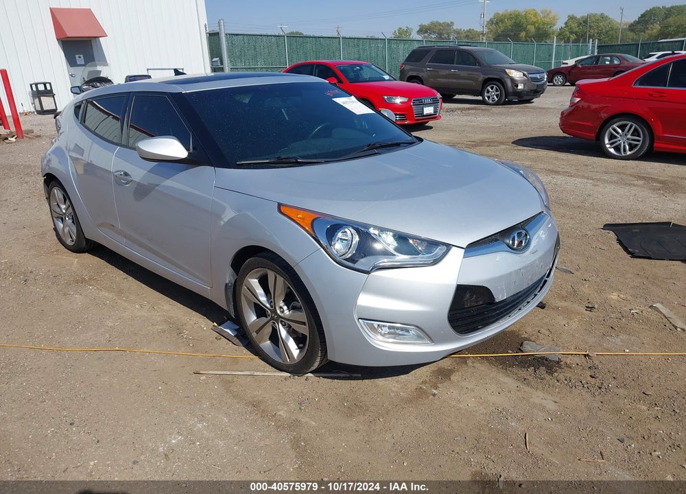 2017 HYUNDAI VELOSTER VALUE EDITION VIN: KMHTC6AD9HU315601