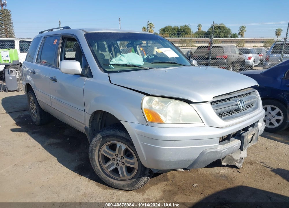 2003 HONDA PILOT EX VIN: 2HKYF18483H595895