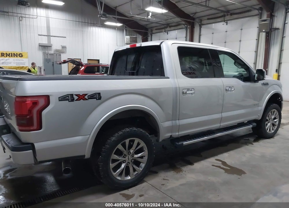 2015 FORD F-150 LARIAT VIN: 1FTEW1EG6FKE69672
