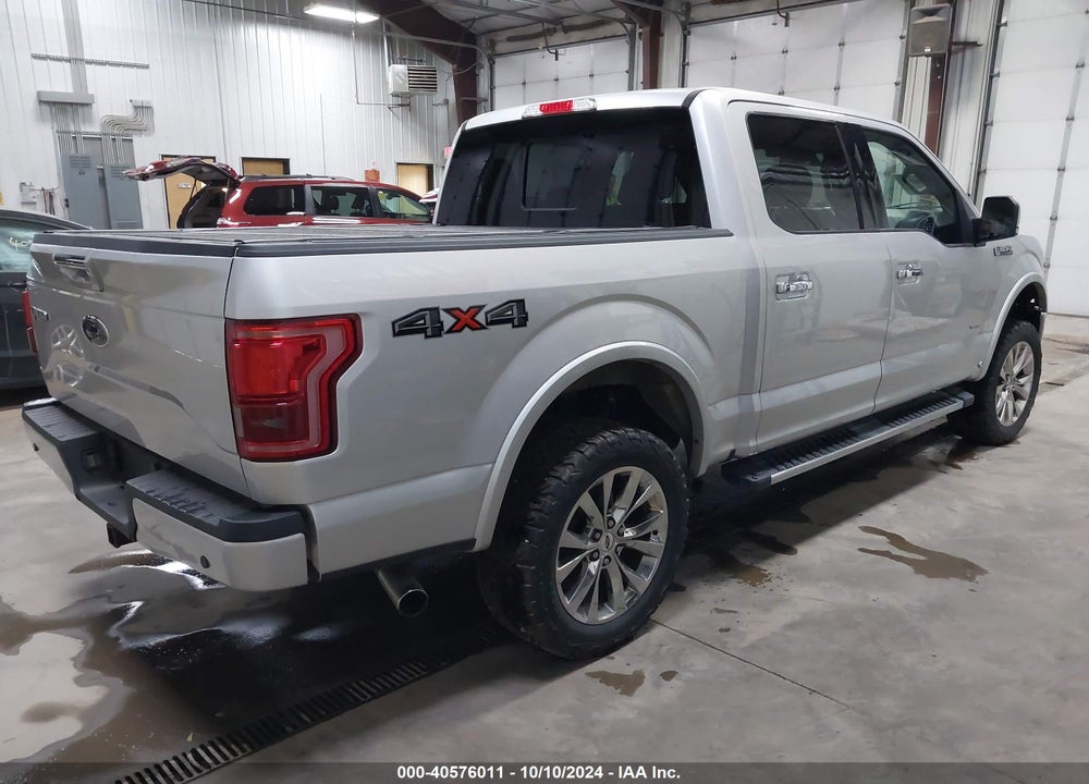 2015 FORD F-150 LARIAT VIN: 1FTEW1EG6FKE69672