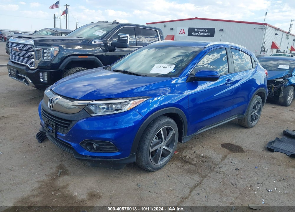2022 HONDA HR-V AWD EX VIN: 3CZRU6H53NM718302