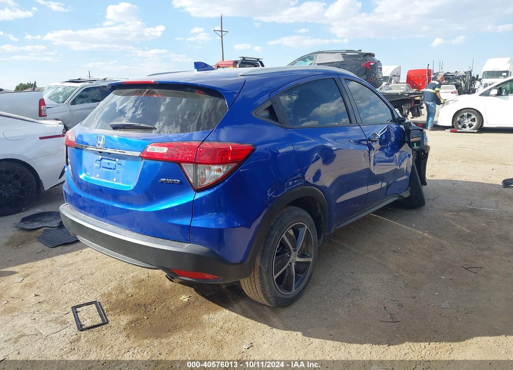 2022 HONDA HR-V AWD EX VIN: 3CZRU6H53NM718302