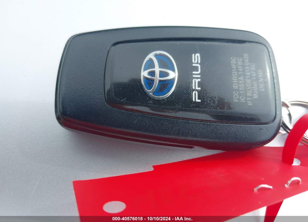 2018 TOYOTA PRIUS TWO VIN: JTDKBRFU9J3604020