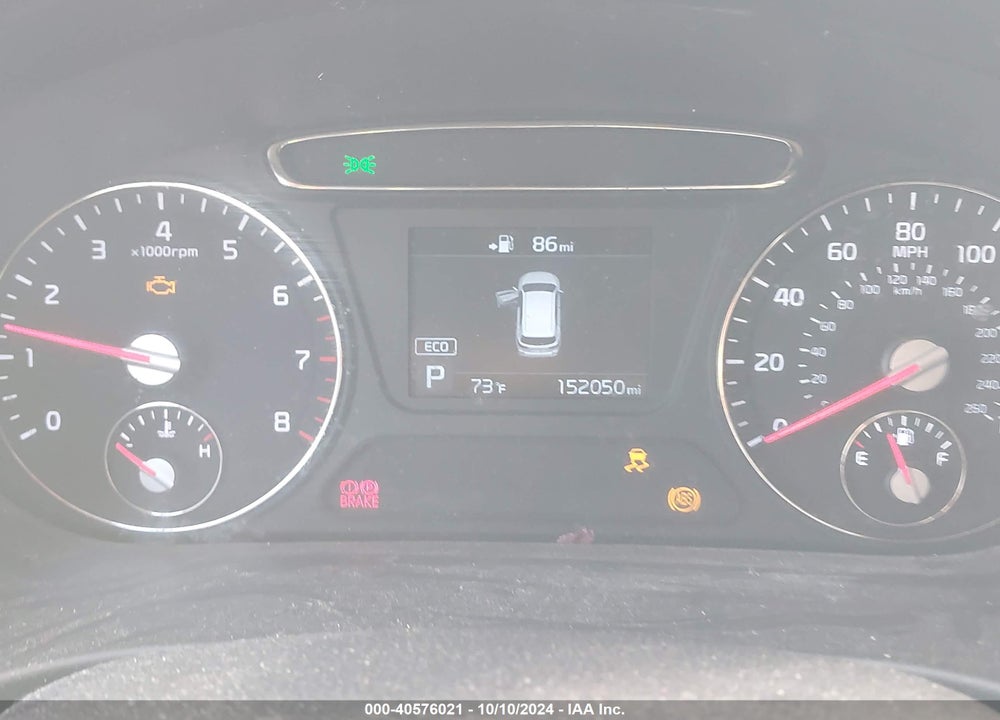 2019 KIA SORENTO 2.4L L VIN: 5XYPG4A34KG567075