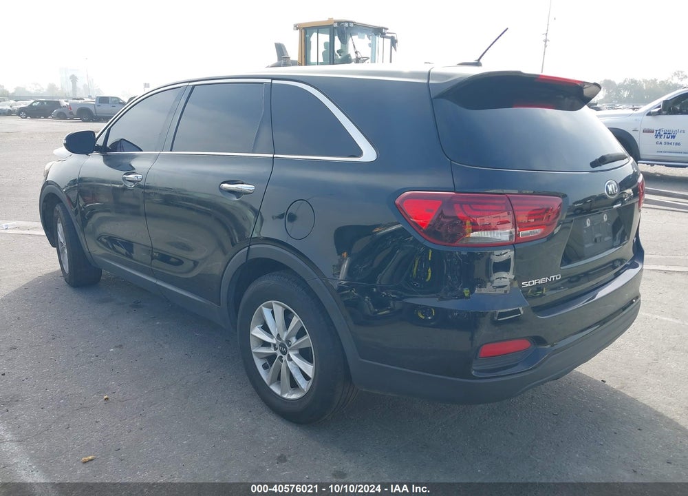 2019 KIA SORENTO 2.4L L VIN: 5XYPG4A34KG567075