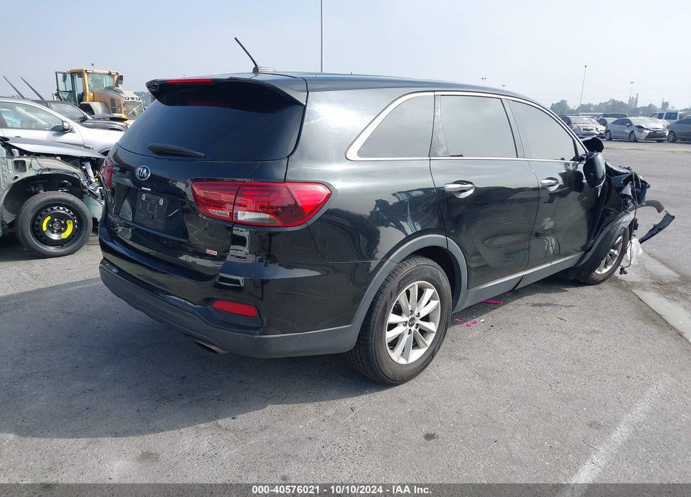 2019 KIA SORENTO 2.4L L VIN: 5XYPG4A34KG567075
