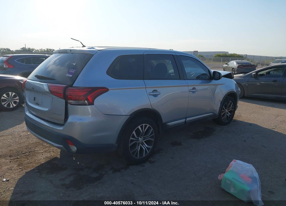 2016 MITSUBISHI OUTLANDER ES VIN: JA4AZ3A36GZ039289