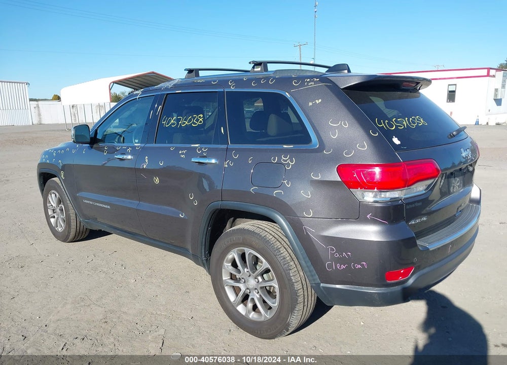 2015 JEEP GRAND CHEROKEE LIMITED VIN: 1C4RJFBG6FC699319