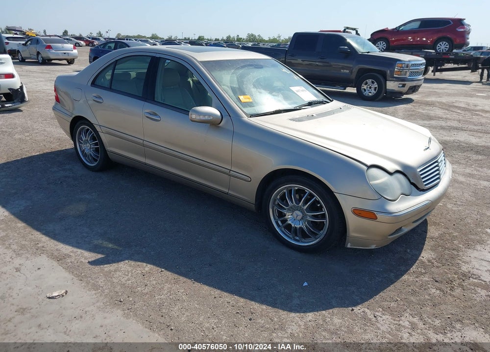2004 MERCEDES-BENZ C 240 VIN: WDBRF61J74F468390