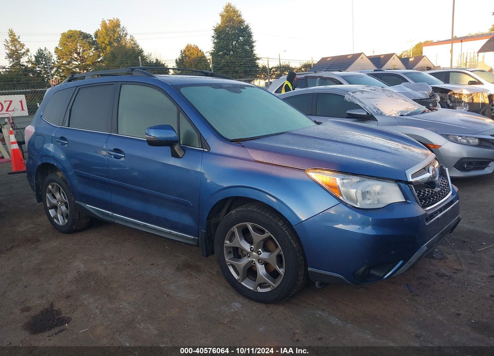 2016 SUBARU FORESTER 2.5I TOURING VIN: JF2SJAXC3GH542248