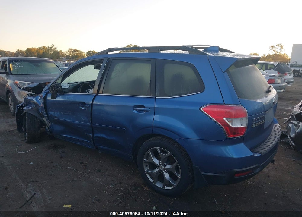 2016 SUBARU FORESTER 2.5I TOURING VIN: JF2SJAXC3GH542248