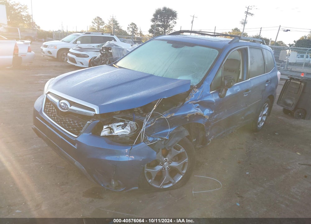 2016 SUBARU FORESTER 2.5I TOURING VIN: JF2SJAXC3GH542248