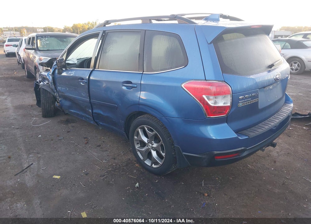2016 SUBARU FORESTER 2.5I TOURING VIN: JF2SJAXC3GH542248