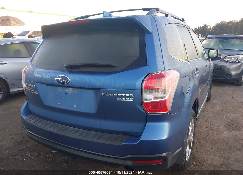 2016 SUBARU FORESTER 2.5I TOURING VIN: JF2SJAXC3GH542248
