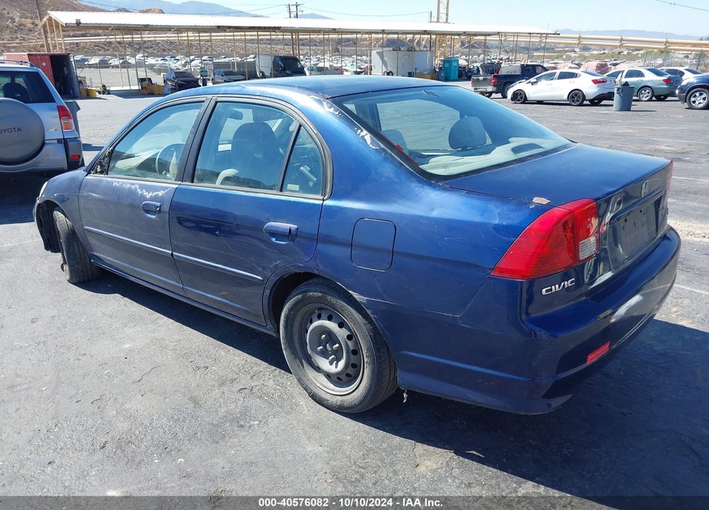 2005 HONDA CIVIC LX VIN: 2HGES165X5H509252