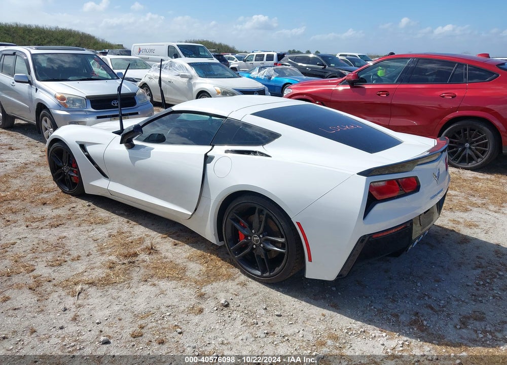 2014 CHEVROLET CORVETTE STINGRAY Z51 VIN: 1G1YK2D78E5107462