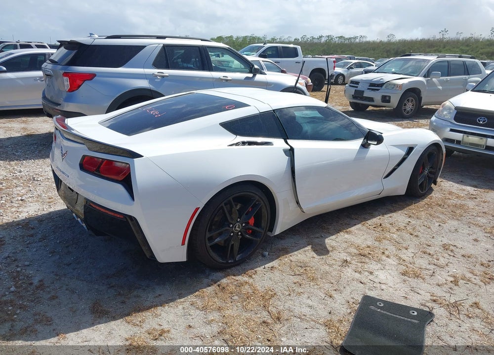 2014 CHEVROLET CORVETTE STINGRAY Z51 VIN: 1G1YK2D78E5107462