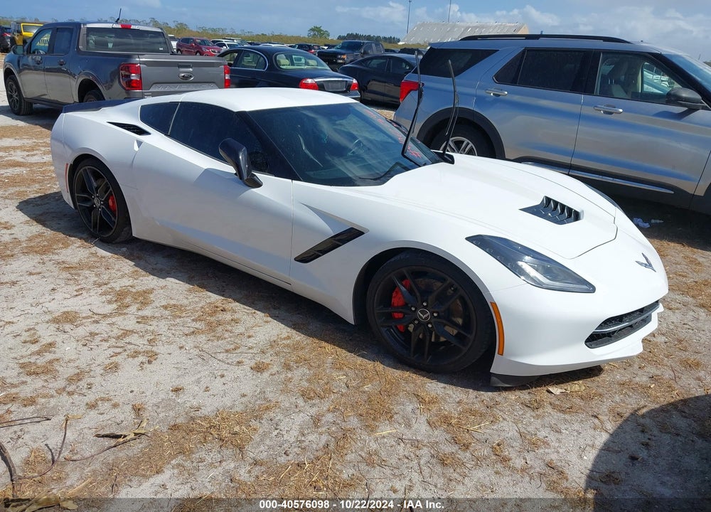 2014 CHEVROLET CORVETTE STINGRAY Z51 VIN: 1G1YK2D78E5107462