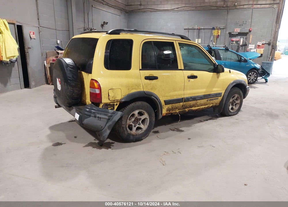 2003 CHEVROLET TRACKER HARD TOP ZR2 VIN: 2CNBJ734036935183
