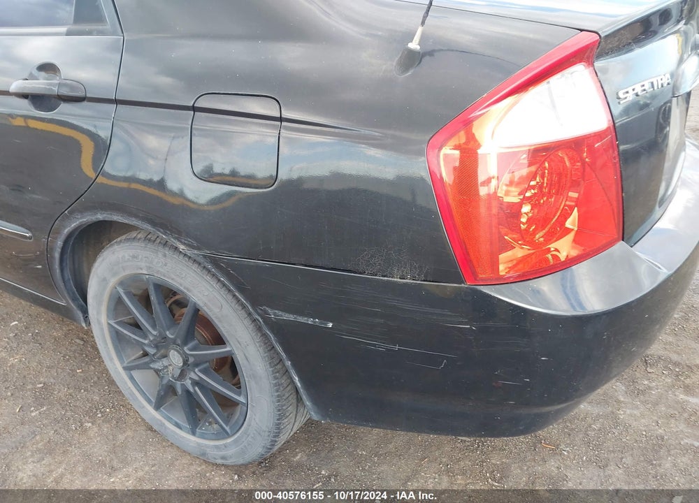 2006 KIA SPECTRA EX/LX/SX VIN: KNAFE122765237139