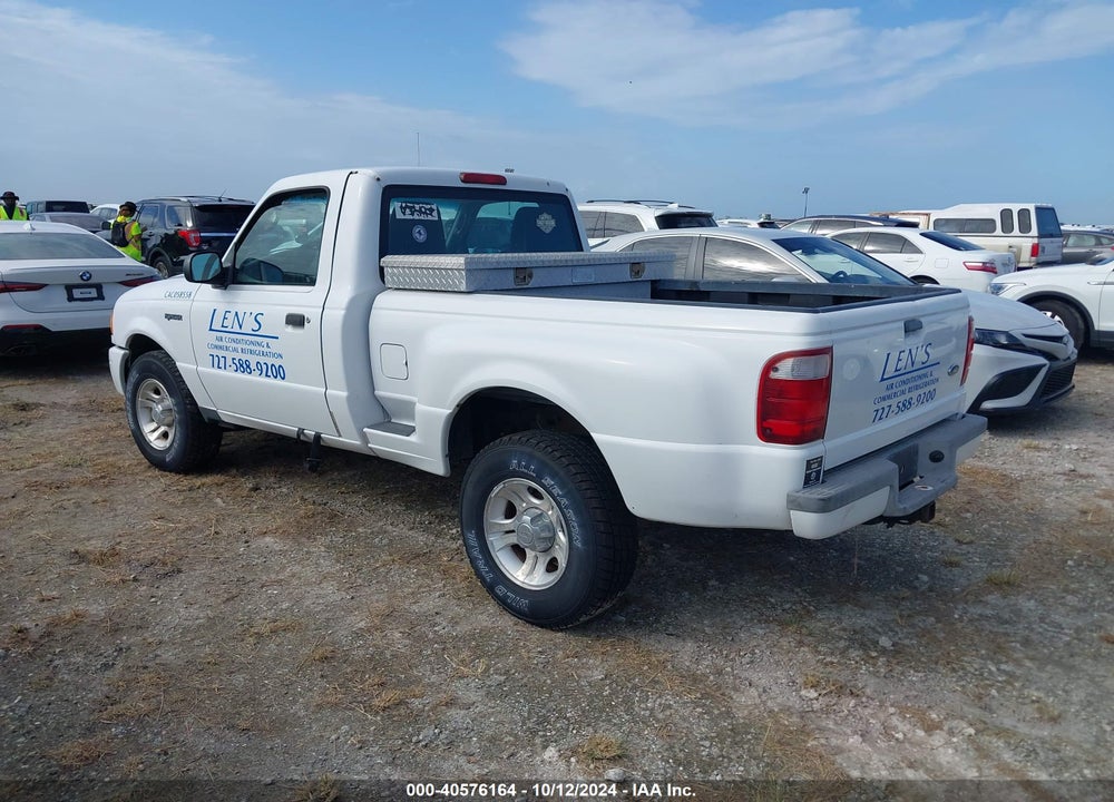 2004 FORD RANGER VIN: 1FTYR10U34PA49191