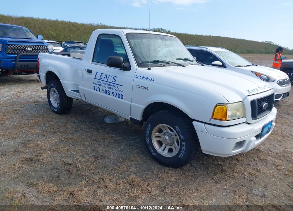 2004 FORD RANGER VIN: 1FTYR10U34PA49191