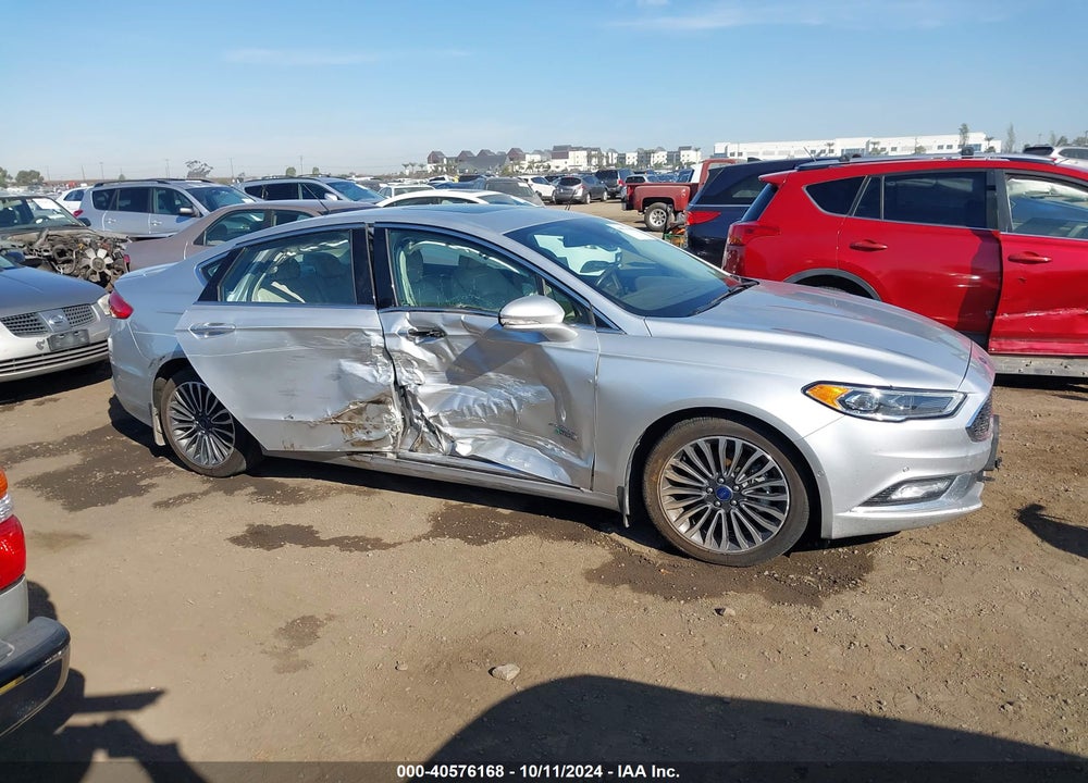 2017 FORD FUSION ENERGI PLATINUM VIN: 3FA6P0SU2HR190231