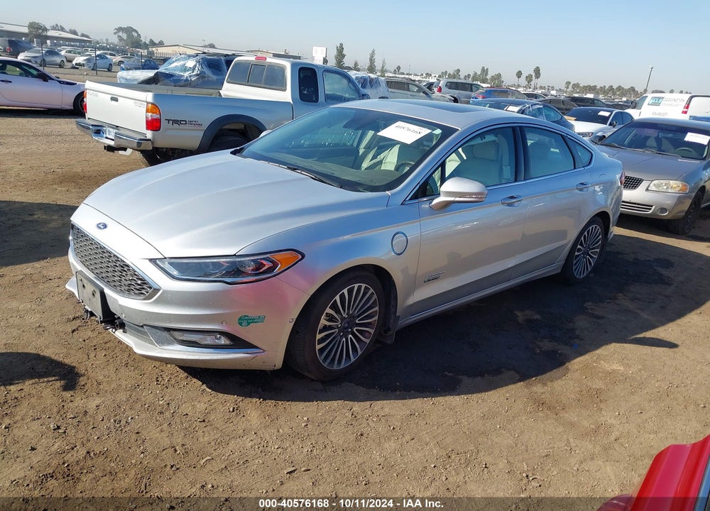 2017 FORD FUSION ENERGI PLATINUM VIN: 3FA6P0SU2HR190231