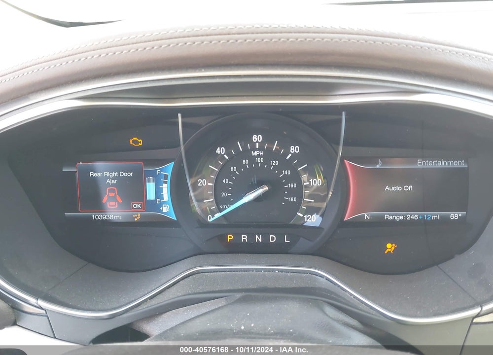 2017 FORD FUSION ENERGI PLATINUM VIN: 3FA6P0SU2HR190231