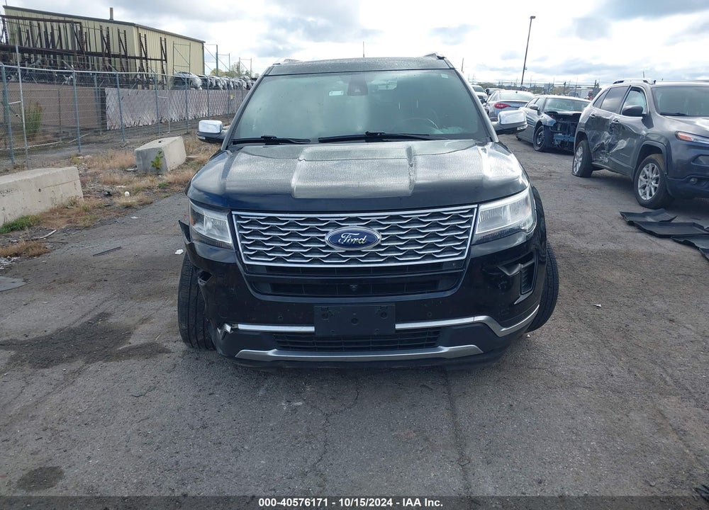 2018 FORD EXPLORER PLATINUM VIN: 1FM5K8HT2JGC81784