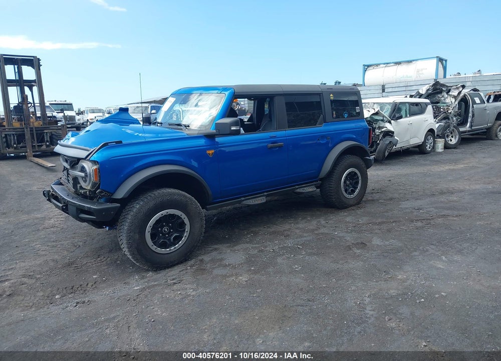 2023 FORD BRONCO BADLANDS VIN: 1FMEE5DP7PLA86519