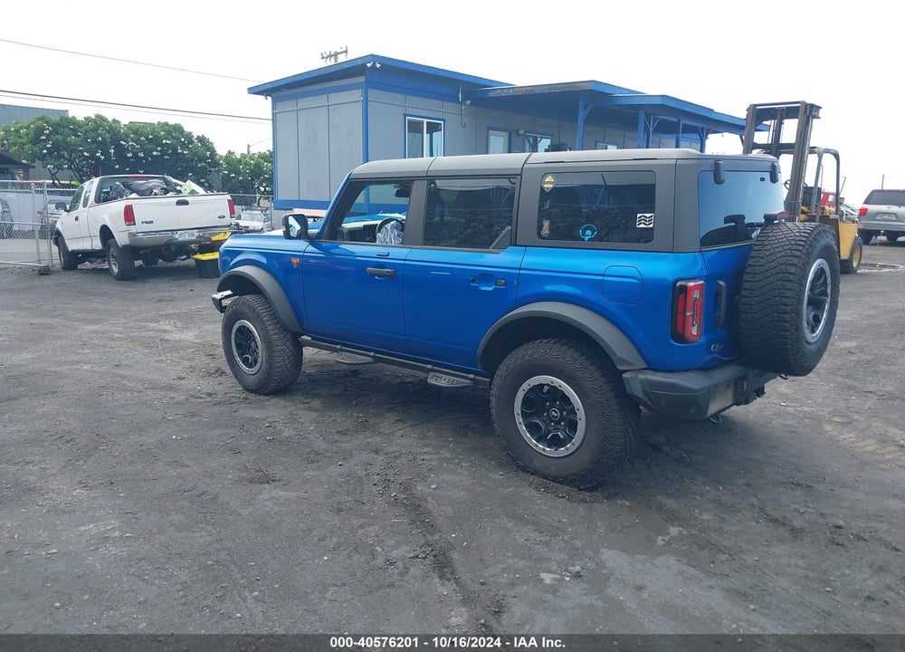2023 FORD BRONCO BADLANDS VIN: 1FMEE5DP7PLA86519