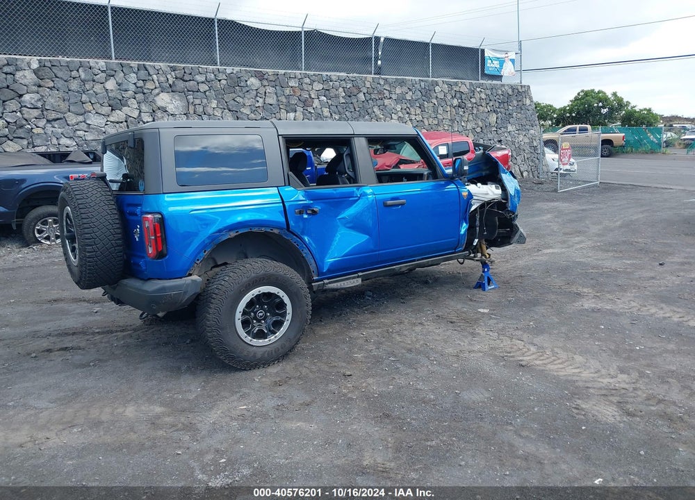 2023 FORD BRONCO BADLANDS VIN: 1FMEE5DP7PLA86519