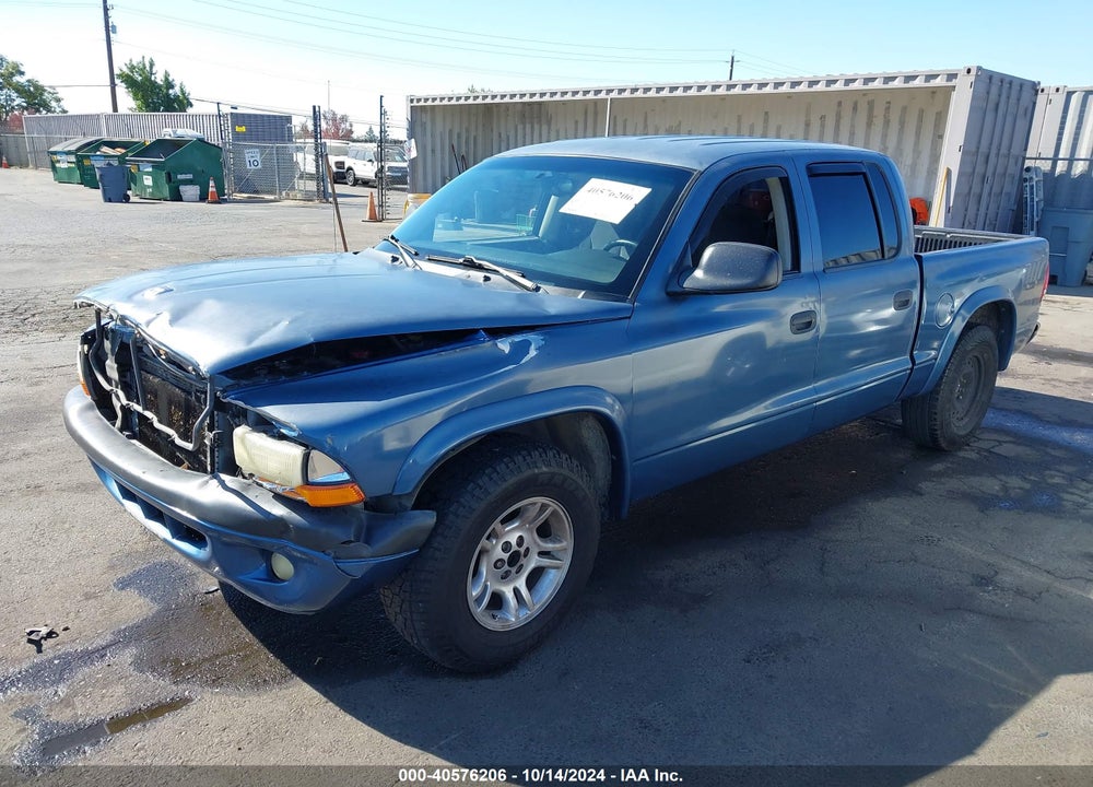 2002 DODGE DAKOTA SPORT VIN: 1B7HL38XX2S712908