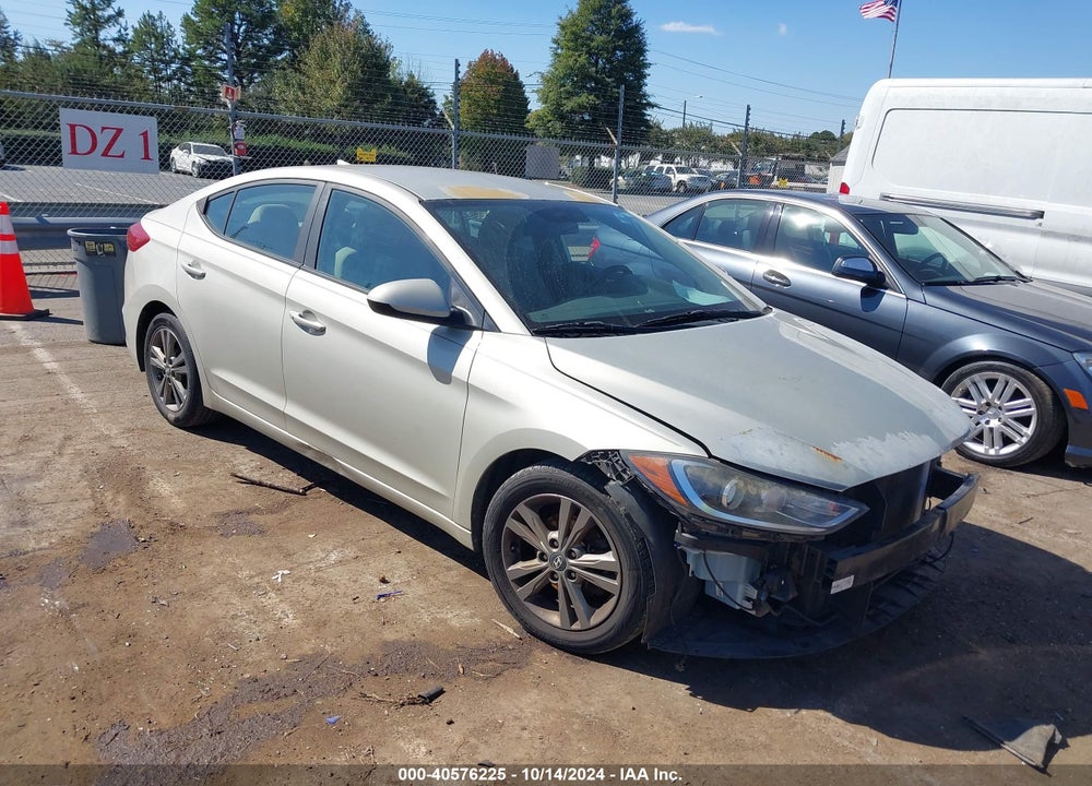 2017 HYUNDAI ELANTRA SE VIN: 5NPD84LF4HH085862