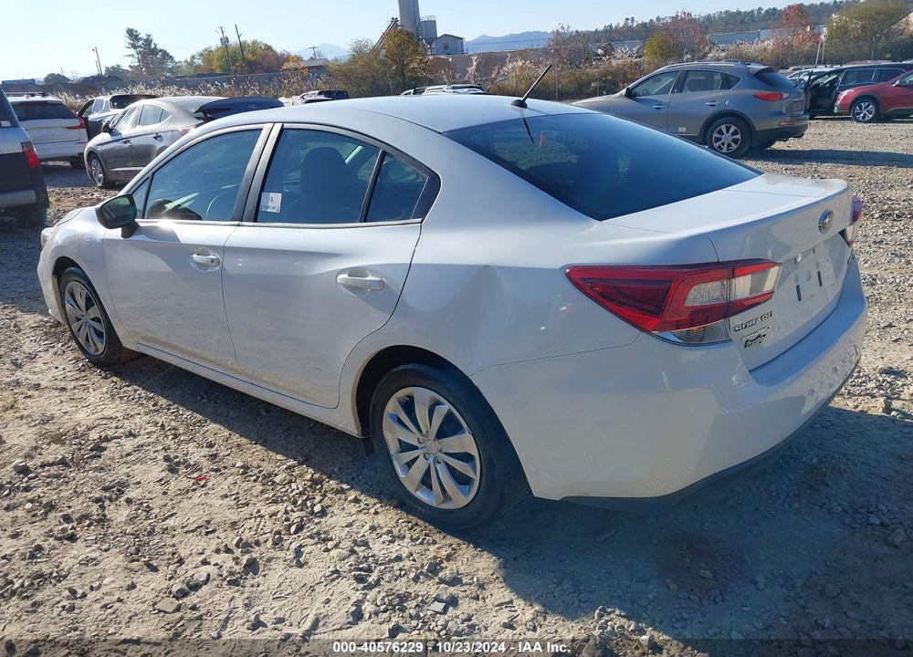 2019 SUBARU IMPREZA 2.0I VIN: 4S3GKAB61K3603573