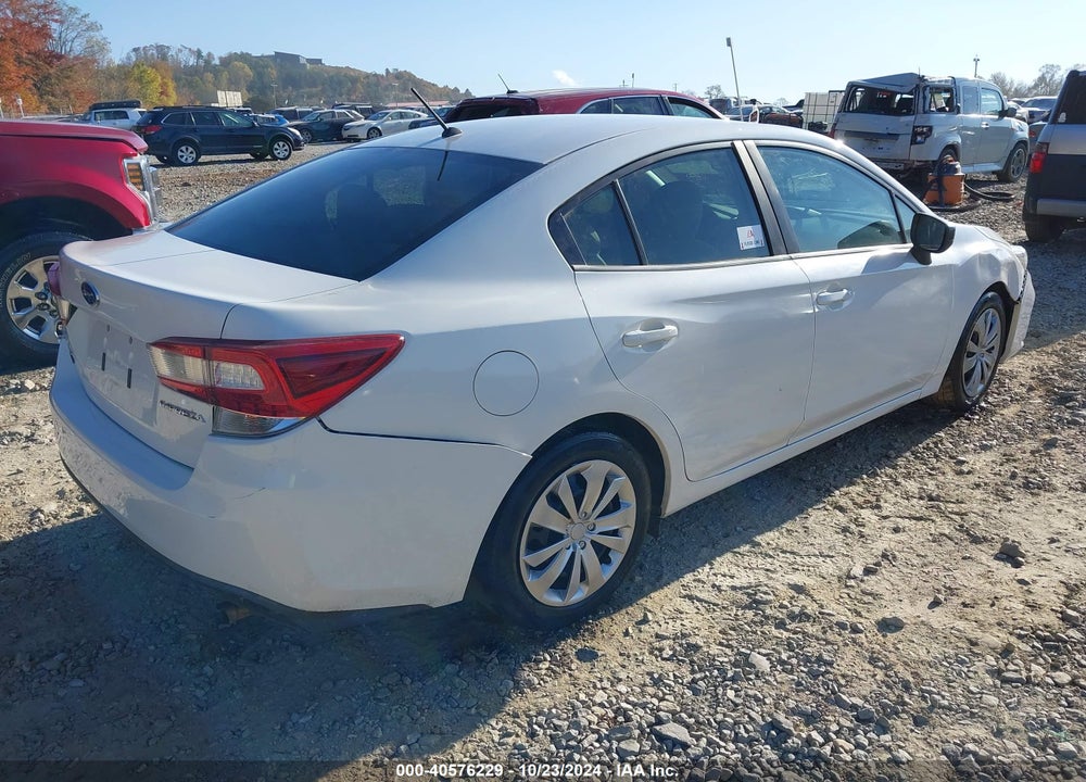 2019 SUBARU IMPREZA 2.0I VIN: 4S3GKAB61K3603573