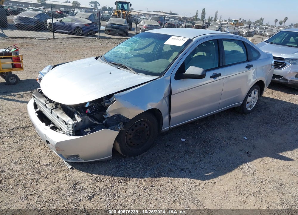 2008 FORD FOCUS S VIN: 1FAHP34N28W179047