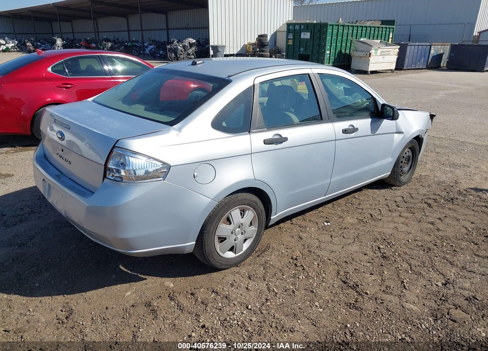 2008 FORD FOCUS S VIN: 1FAHP34N28W179047