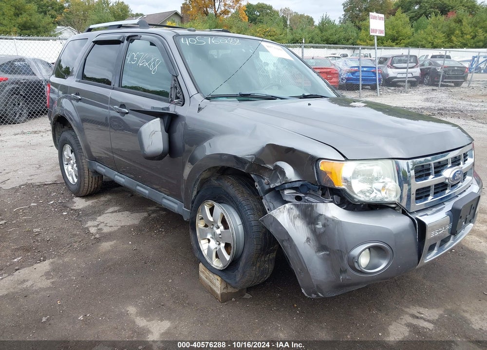 2011 FORD ESCAPE LIMITED VIN: 1FMCU0E78BKC62214