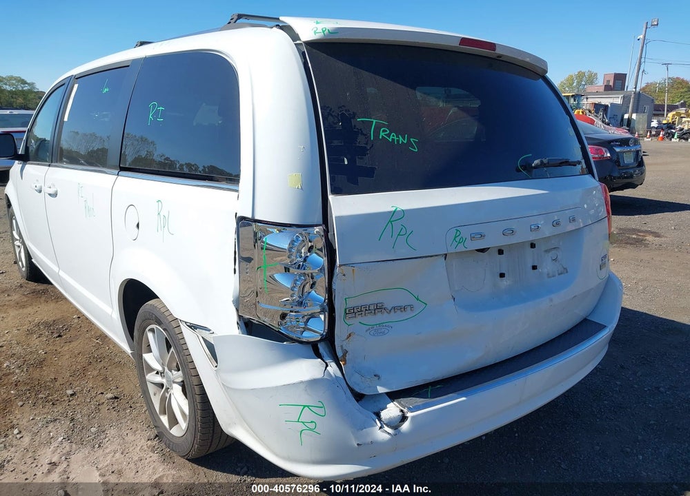 2019 DODGE GRAND CARAVAN SXT VIN: 2C4RDGCG3KR788231