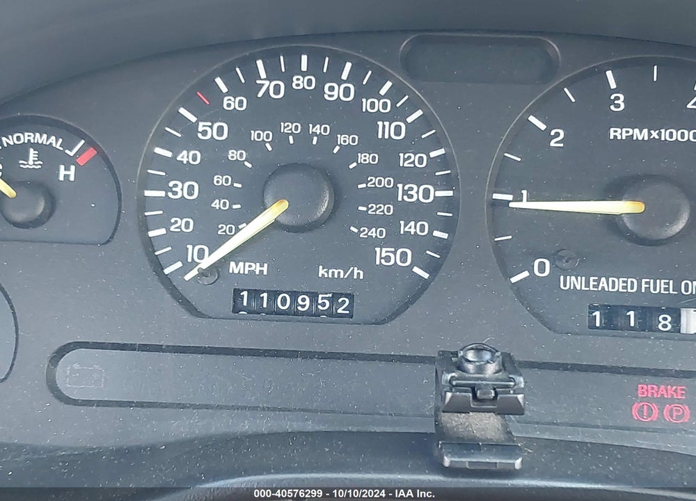 1994 FORD MUSTANG GT VIN: 1FALP45T9RF165645